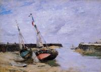 Boudin, Eugene - Trouville, the Jettys, Low Tide